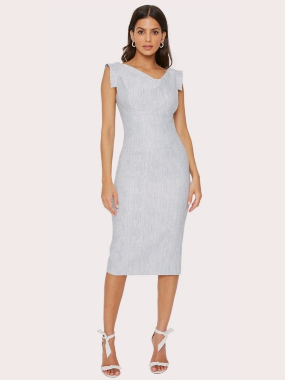 NWT Black Halo Jackie O Sheath Dress in Blue Quartz: Size 2